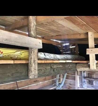 Cabane Dans Les Arbres 7metres De Hauteur Campsite